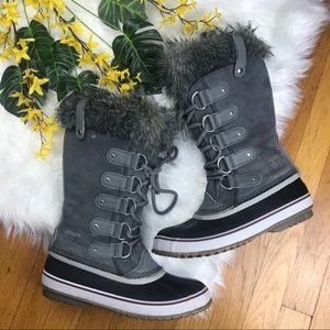 Sorel Joan Arctic Winter/Rain Boots Gray